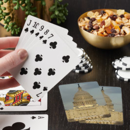 Washington, DC Huvudstad Byggnad Casinokort