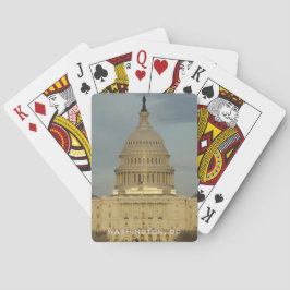 Washington, DC Huvudstad Byggnad Casinokort