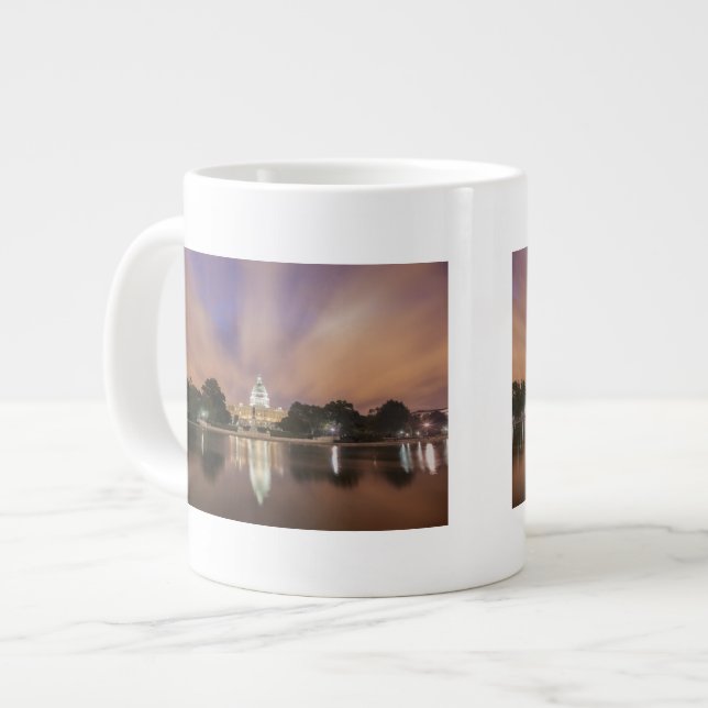 Washington DC, Huvudstad Byggnad Jumbo Mugg (Framsida vänster)