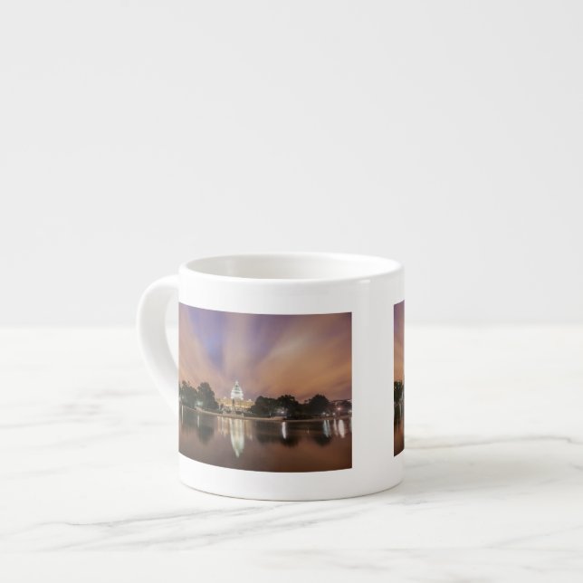 Washington DC, huvudstadbyggnad Espressomugg (Framsida vänster)
