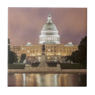 Washington DC, huvudstadbyggnad Kakelplatta