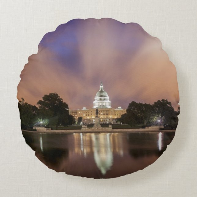 Washington DC, huvudstadbyggnad Rund Kudde (Framsidan)