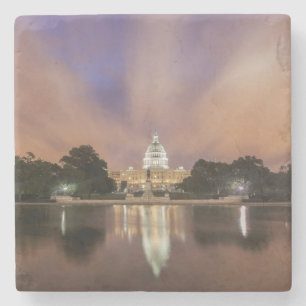 Washington DC, huvudstadbyggnad Stenunderlägg