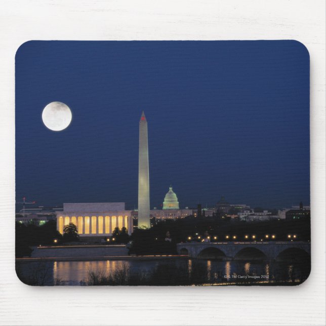 Washington DC i natt Musmatta (Framsidan)