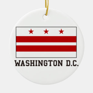 Washington DC Julgransprydnad Keramik