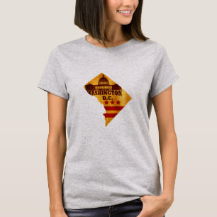Washington Dc karta T Shirt
