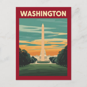 Washington DC Landmark Vykort