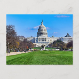 Washington DC Landmarks Huvudstad Vykort