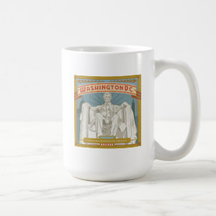 Washington DC Lincoln Memorial Kaffemugg