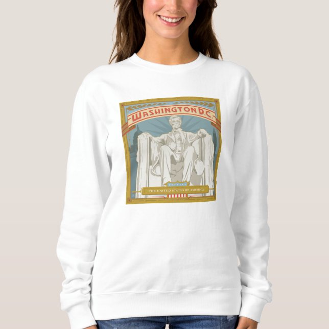 Washington DC | Lincoln Memorial T Shirt (Framsida)