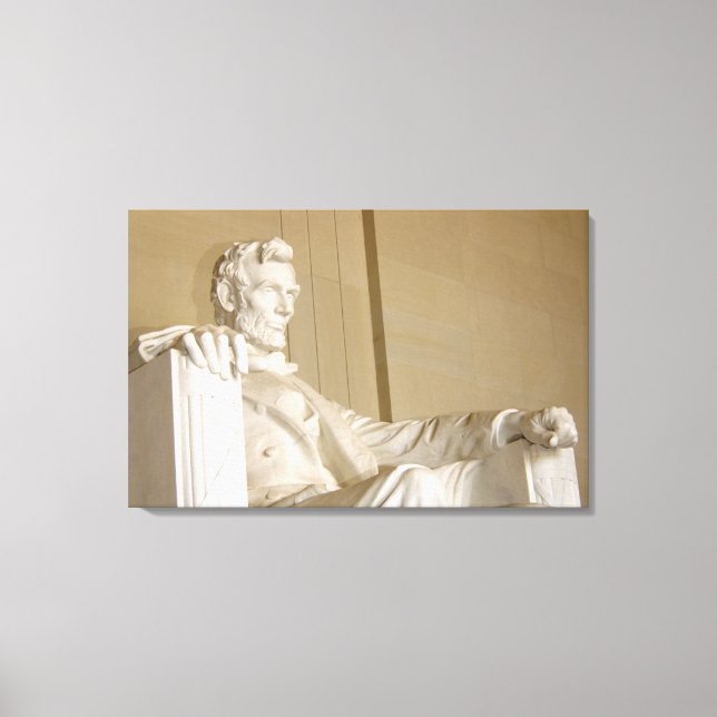 Washington, DC, Lincolnmonumentet Canvastryck (Framsida)