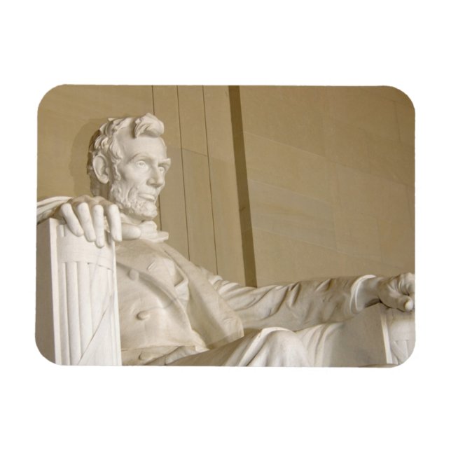 Washington, DC, Lincolnmonumentet Magnet (Horisontell)