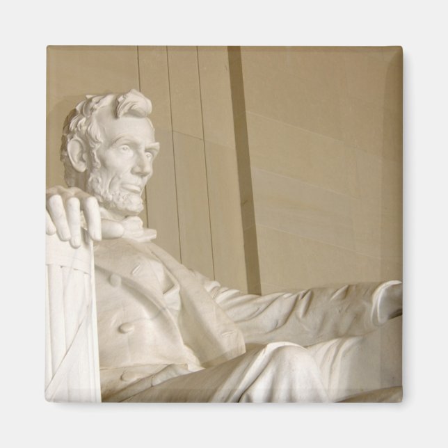 Washington, DC, Lincolnmonumentet Magnet (Framsidan)