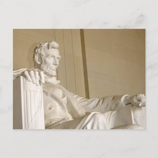 Washington, DC, Lincolnmonumentet Vykort (Framsida)
