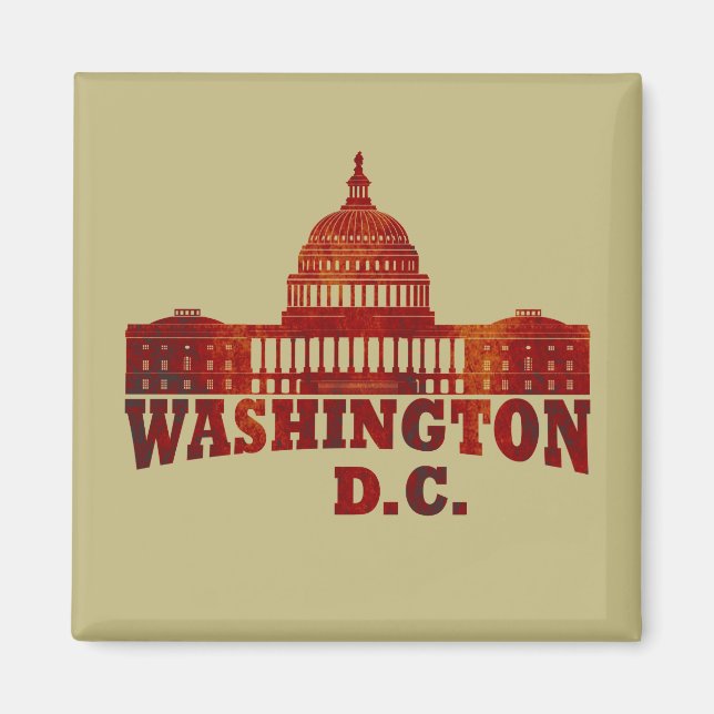 Washington DC Magnet (Framsidan)