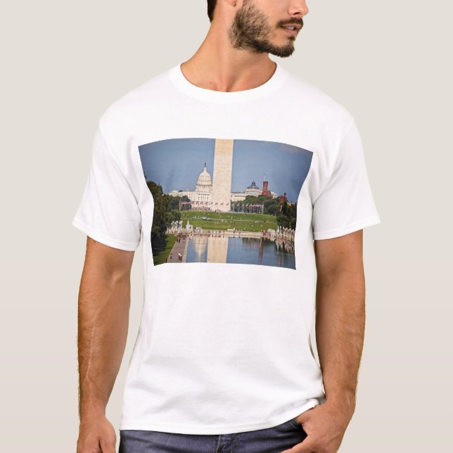 Washington DC Mall T Shirt (Framsida)