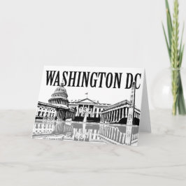 Washington Dc-markeringar Kort