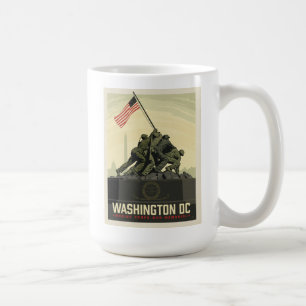 Washington, DC   Memorial för marin kår Krig Kaffemugg