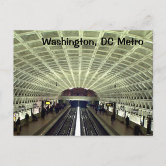 Washington, DC: Metro Station Vykort
