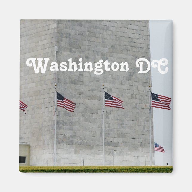 Washington DC Monument Magnet (Framsidan)