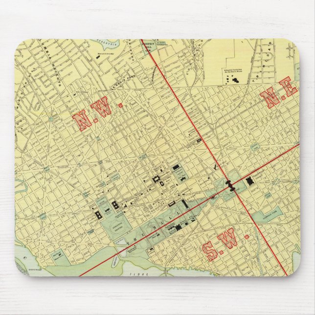  Washington, DC Musmatta (Framsidan)