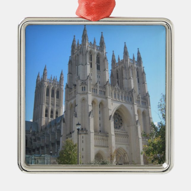 Washington DC National Cathedral-ornament Julgransprydnad Metall (Framsidan)