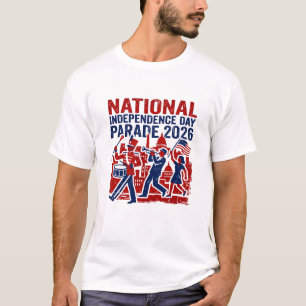 Washington DC National Independence Day-parad 202 T Shirt