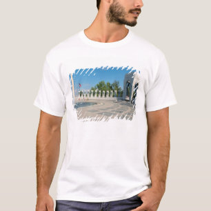 Washington, DC, National WWII-minnesmärket Tee Shirt