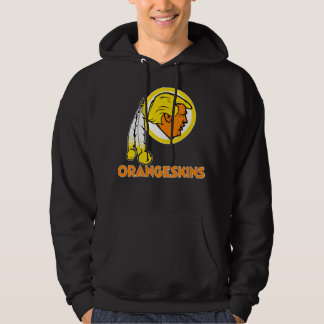 Washington DC Orangeskins Team Logotyp v1 Classic  Hoodie