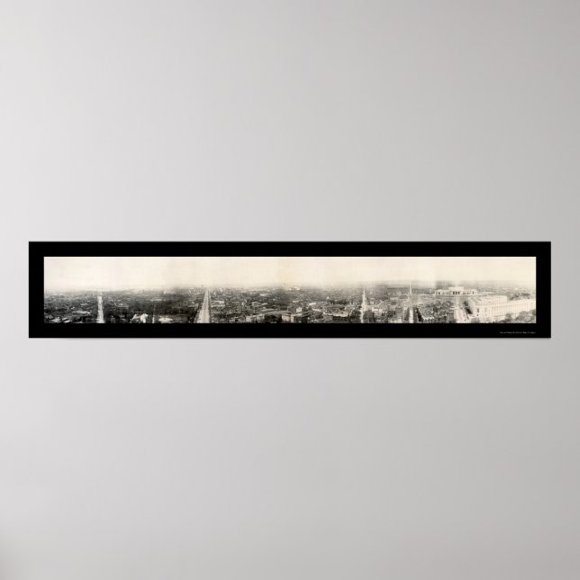 Washington DC Photo 1909 Poster (Framsidan)