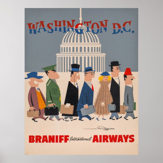 Washington DC Poster (Framsidan)