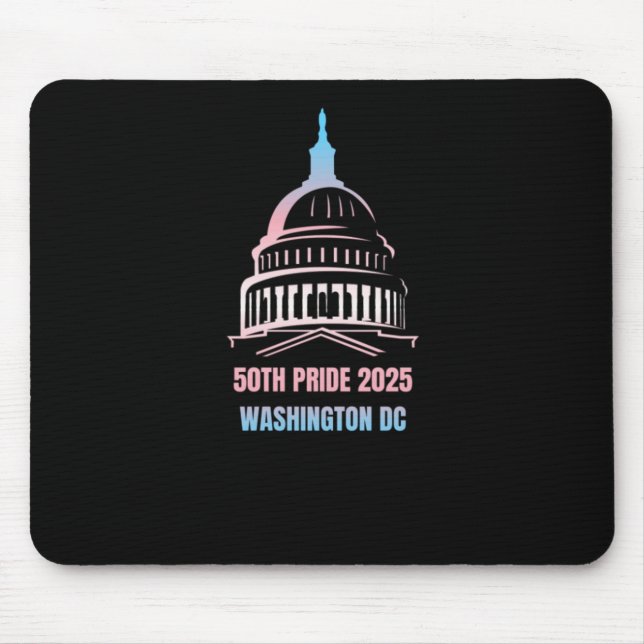 Washington DC-Pridet 2025 Musmatta (Framsidan)