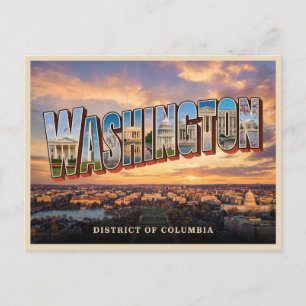 Washington Dc Resa Vykort