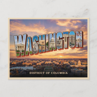 Washington Dc Resa Vykort