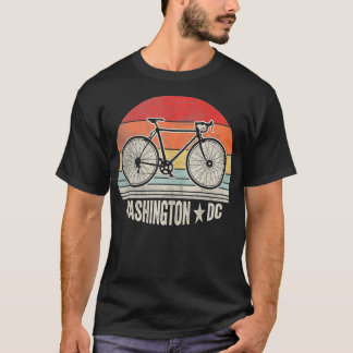 Washington DC Retro Vintage Washington Bicycle 7 T Shirt