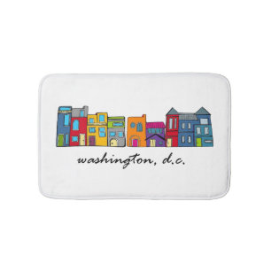 Washington DC Row Houses Badrumsmatta