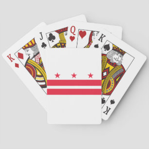 Washington DC:s statsflagga Casinokort