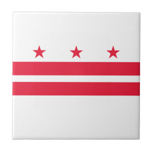Washington DC:s statsflagga Kakelplatta