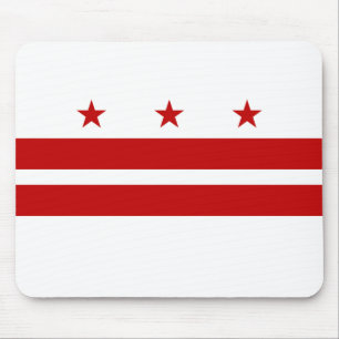 Washington DC:s statsflagga Musmatta
