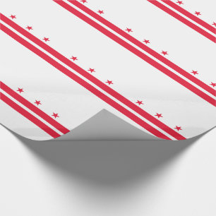 Washington DC:s statsflagga Presentpapper