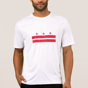 Washington DC:s statsflagga T Shirt