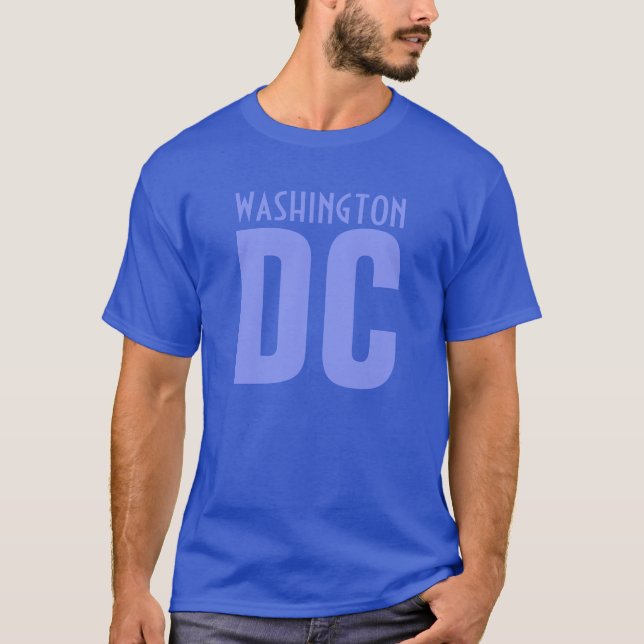 Washington DC-skjortor och jacka Tee Shirt (Framsida)
