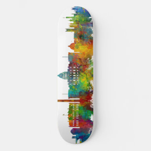 Washington DC Skyline Mini Skateboard Bräda 18,5 Cm