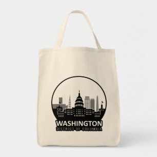 Washington DC Skyline Tygkasse