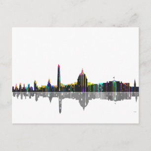 Washington, DC Skyline Vykort