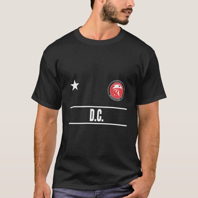 Washington Dc Soccer Jersey 202 Original T Shirt (Framsida)