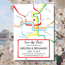 Washington DC Spara datumtunnelbana Karta