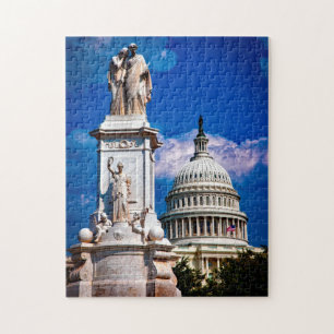 Washington DC. Statens huvudstad. Pussel