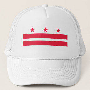 Washington DC Statlig flagga Keps
