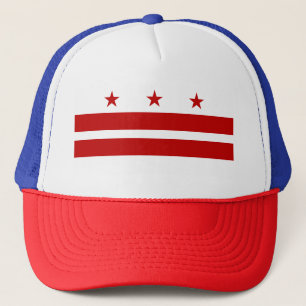 Washington DC Statlig flagga Keps